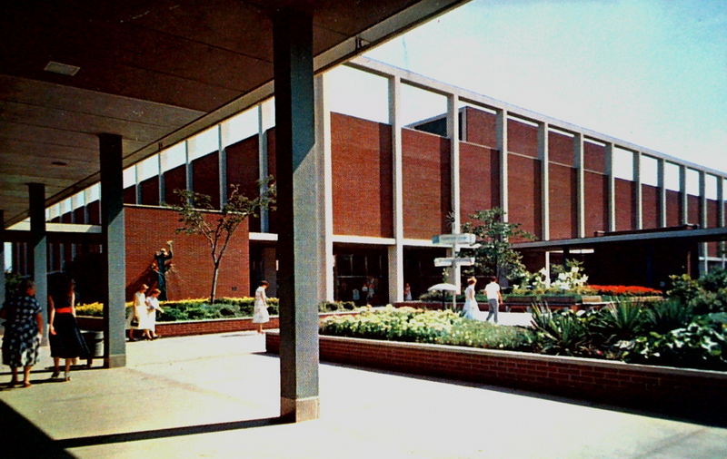 Northland Center (Northland Mall) - Old Postcard (newer photo)